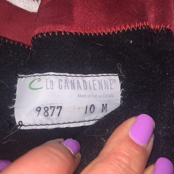 Red suede ankle boots - Picture 2 of 3